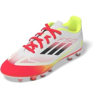 Adidas Kids Sneakers - Red, White, and Black